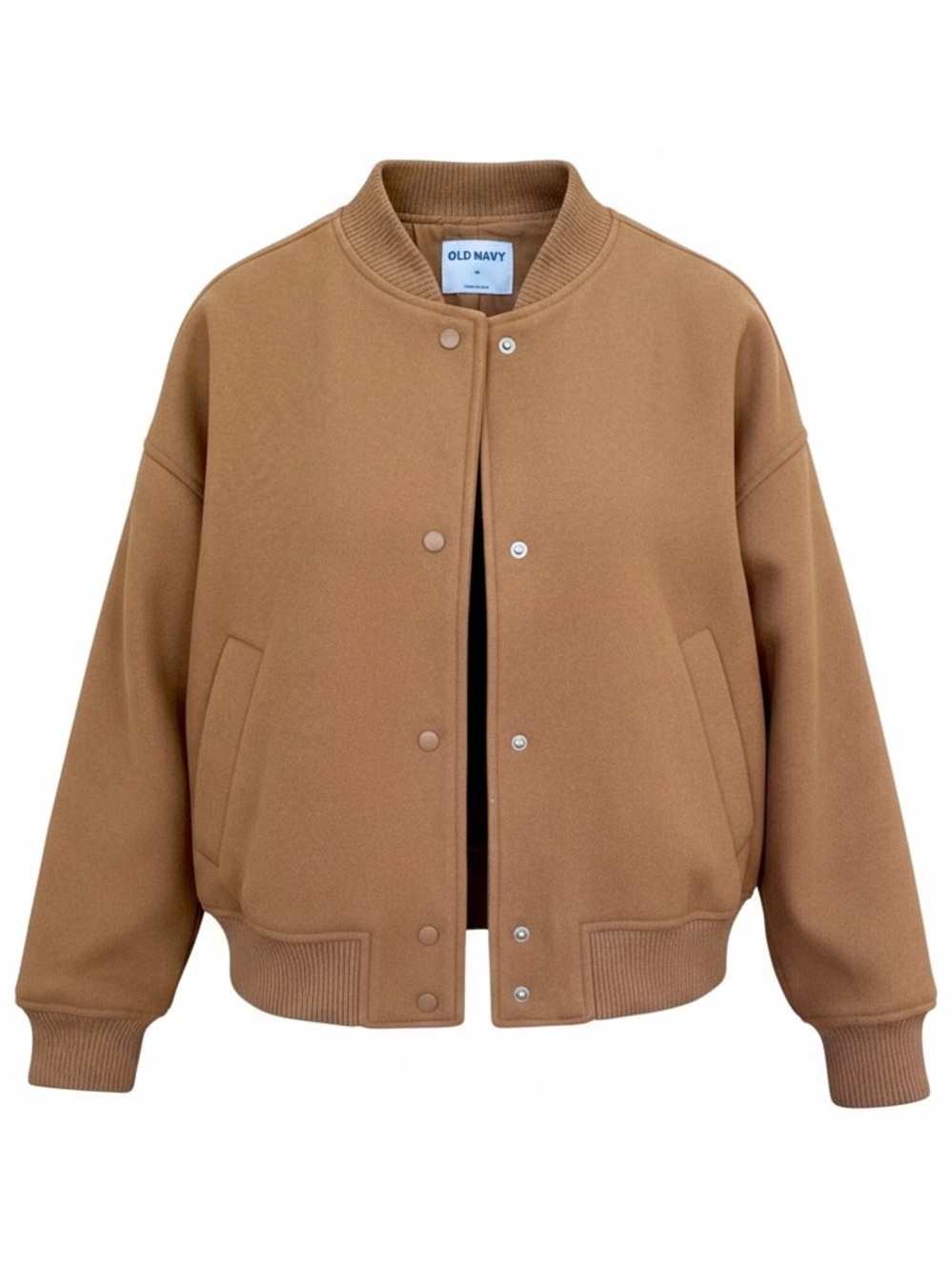 Old Navy Camel Brown Bomber Jacket
